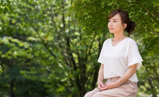 心が落ち着く自然のイメージ